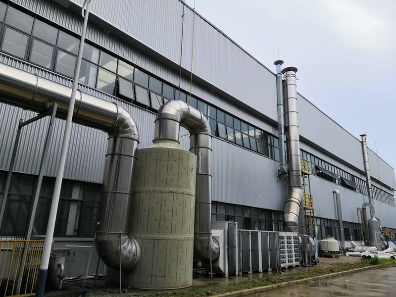 汽車配件制造廠廢氣處理工程